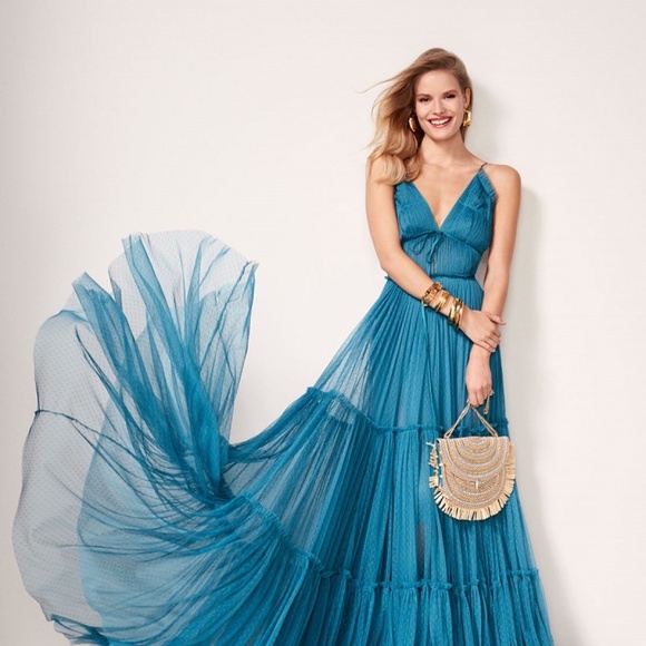 ✨NWT✨ SACHIN & BABI Vivien Silk Lined Gown in Jet Black SZ 0 (XS) - Picture 8 of 9